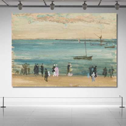 Molo Di Southend 2 James Abbott McNeill Whistler jam97 quadro stampato su tela
