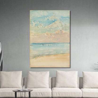 Tramonto A Southend James Abbott McNeill Whistler jam98 quadro stampato su tela
