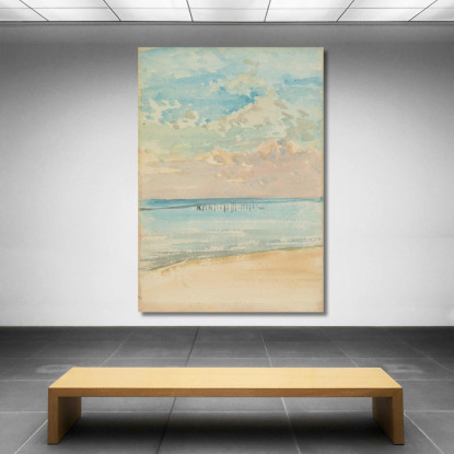 Tramonto A Southend James Abbott McNeill Whistler jam98 quadro stampato su tela
