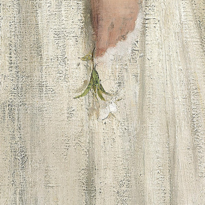 Sinfonia In Bianco N. 1: La Ragazza Bianca James Abbott McNeill Whistler jam107 quadro stampato su tela