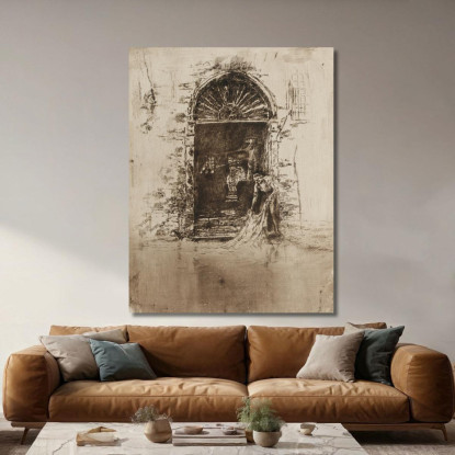 Il Tintore James Abbott McNeill Whistler jam119 quadro stampato su tela