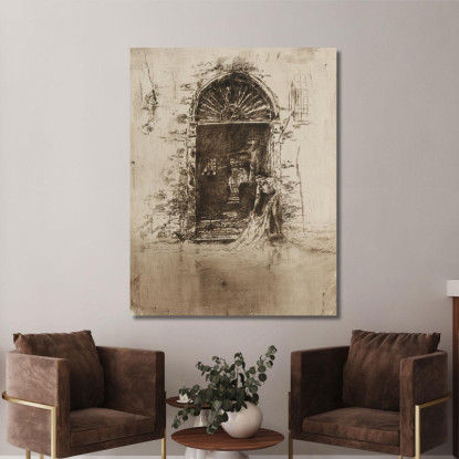 Il Tintore James Abbott McNeill Whistler jam119 quadro stampato su tela