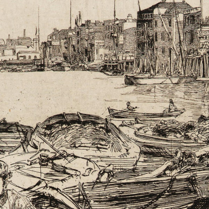 La Piscina 2 James Abbott McNeill Whistler jam131 quadro stampato su tela