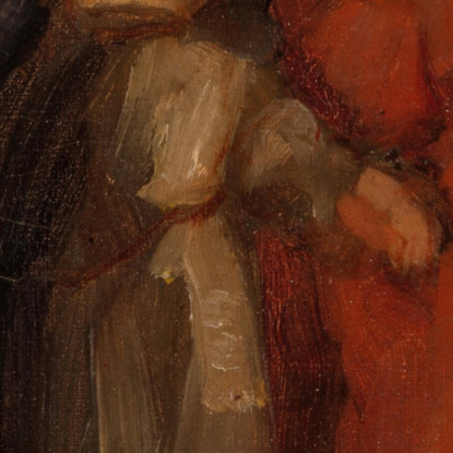Ritorno Dal Calvario James Ensor jen79 quadro stampato su tela