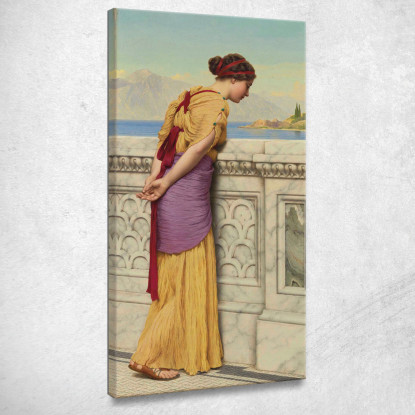 Chi Possono Essere John William Godward jwg92 quadro stampato su tela