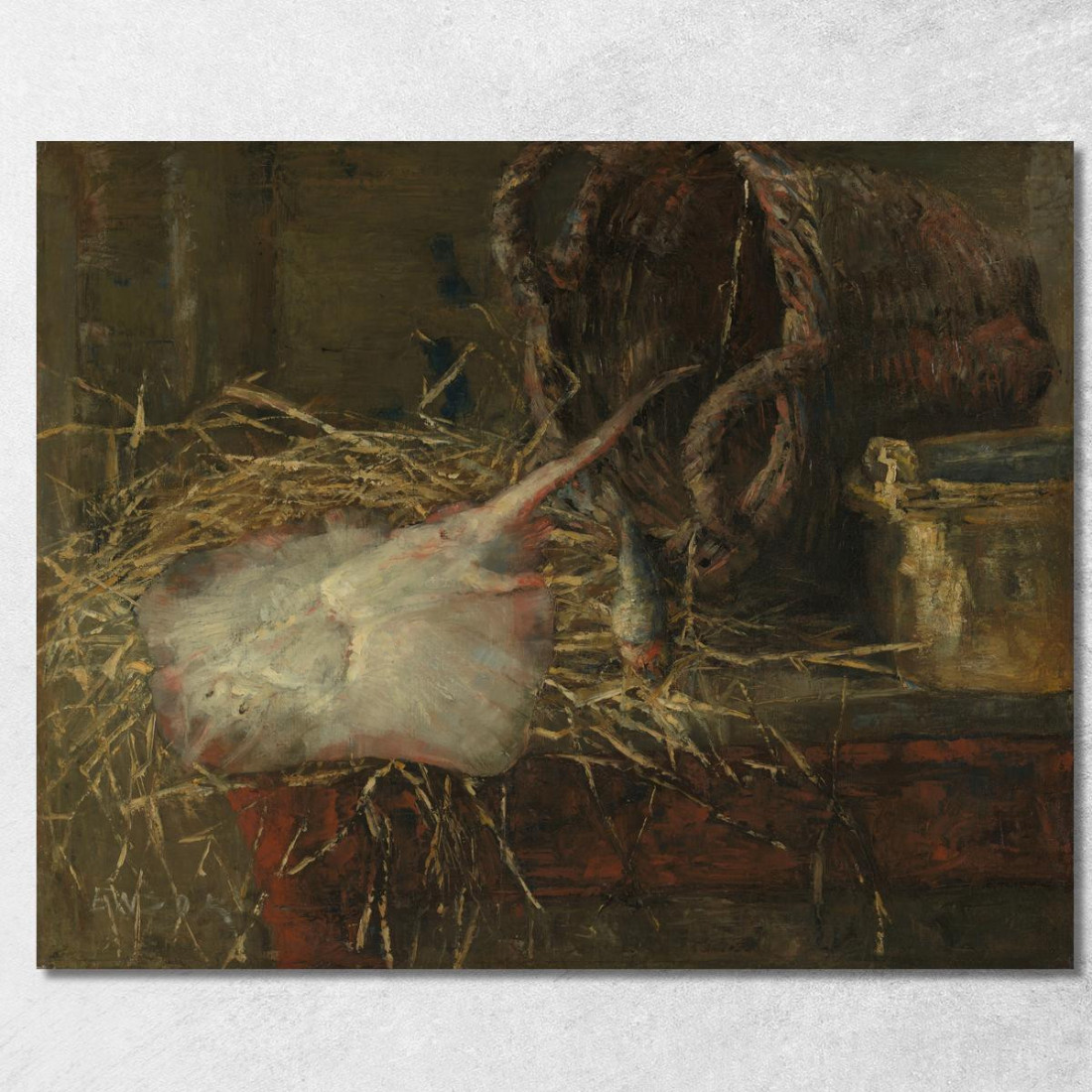 La Razza James Ensor jen107 quadro stampato su tela