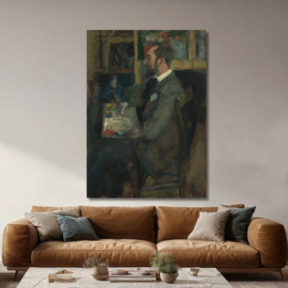 Theo Hannon James Ensor jen113 quadro stampato su tela
