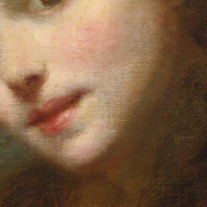 La Polonaise (A Polish Beauty) Jean-Baptiste Greuze jbg31 canvas print