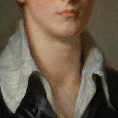 Portrait Of Florentius Josephus Van Ertborn Jean-Baptiste Greuze jbg52 canvas print
