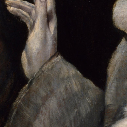 San Francesco Che Riceve Le Stimmate El Greco (Domenikos Theotokopoulos) egr34 quadro stampato su tela