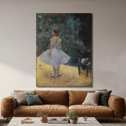 La Ballerina Jean-Louis Forain jfr32 quadro stampato su tela