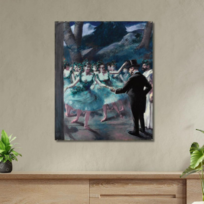 Il Balletto Jean-Louis Forain jfr34 quadro stampato su tela