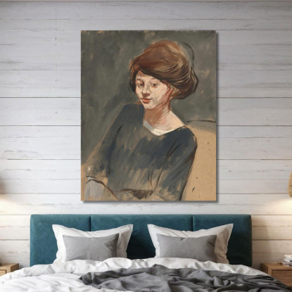 Ritratto Di Una Donna Jean-Louis Forain jfr42 quadro stampato su tela