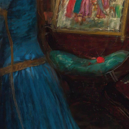 La Bella Rosamunda John William Waterhouse jww12 quadro stampato su tela