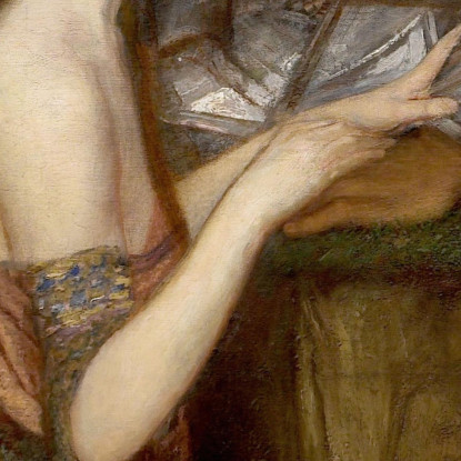 Lamia John William Waterhouse jww22 quadro stampato su tela