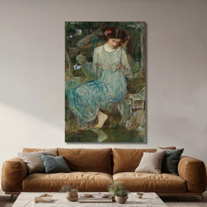 La Collana John William Waterhouse jww35 quadro stampato su tela