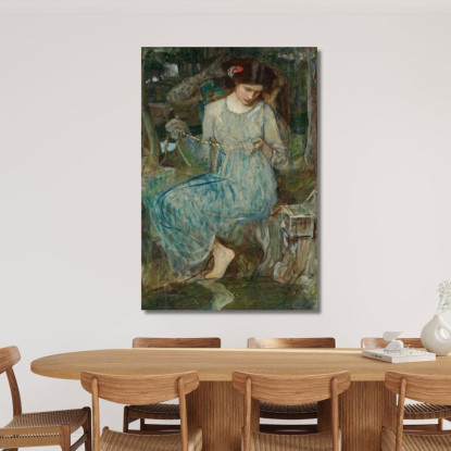 La Collana John William Waterhouse jww35 quadro stampato su tela