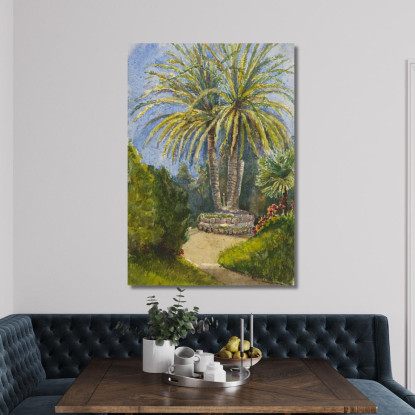 Paesaggio Italiano Ladislav Mednyánszky lmd31 quadro stampato su tela