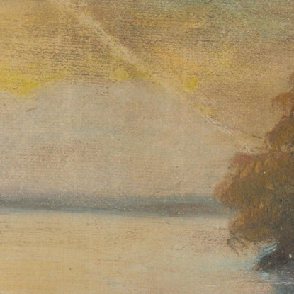 Paesaggio Con Un Lago 2 Ladislav Mednyánszky lmd37 quadro stampato su tela