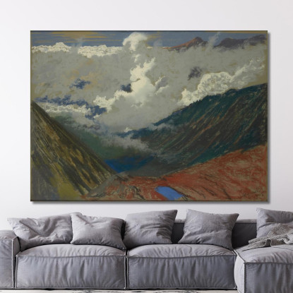 U Wrót Chałubińskiego Leon Wyczółkowski lwy64 quadro stampato su tela