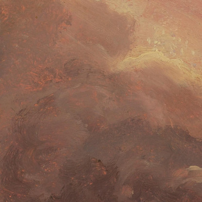 Nuvole Sulla Cima Della Montagna Thomas Cole tcl8 quadro stampato su tela