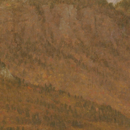 Il Ritorno Del Cacciatore Thomas Cole tcl38 quadro stampato su tela