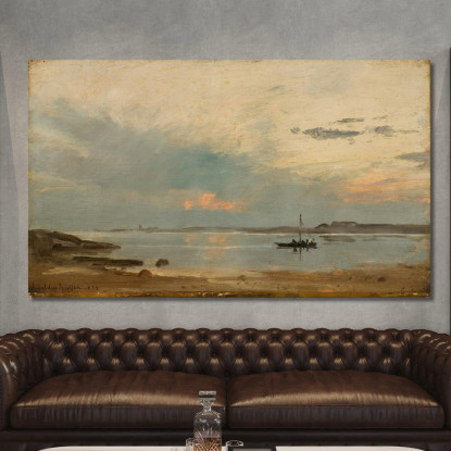 Sera Ad Arisholmen Amaldus Nielsen ani7 quadro stampato su tela