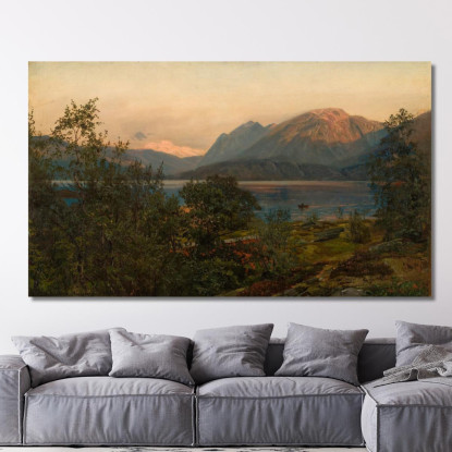 Sera A Teroen Amaldus Nielsen ani11 quadro stampato su tela