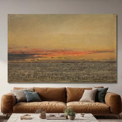 Eidem Åfjord Amaldus Nielsen ani34 quadro stampato su tela