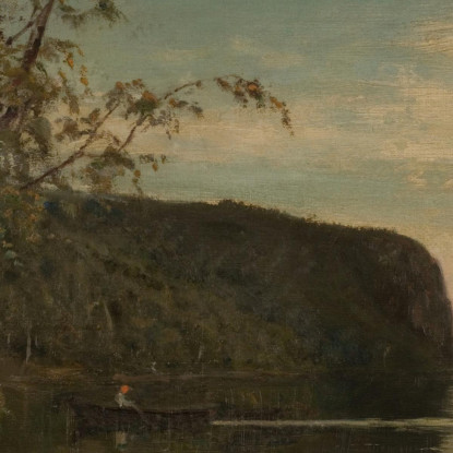 Dal Lago Di Hornindal Nordfjord Amaldus Nielsen ani72 quadro stampato su tela