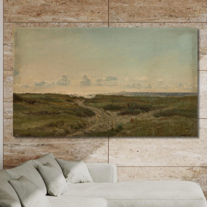 Da Naerland Jaeren 2 Amaldus Nielsen ani87 quadro stampato su tela