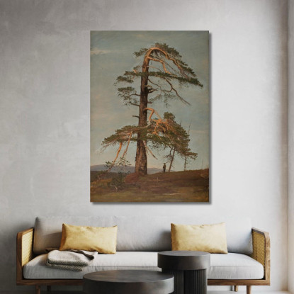 Pino. Vingerasheia Telemark Amaldus Nielsen ani114 quadro stampato su tela