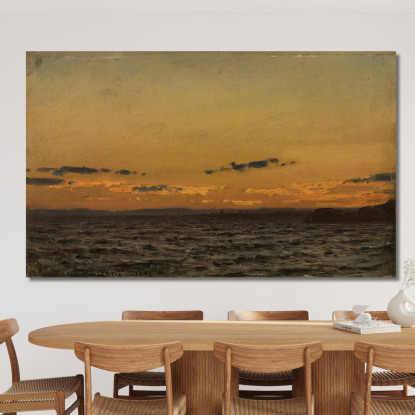 Prima Della Tempesta Hvaler Amaldus Nielsen ani116 quadro stampato su tela