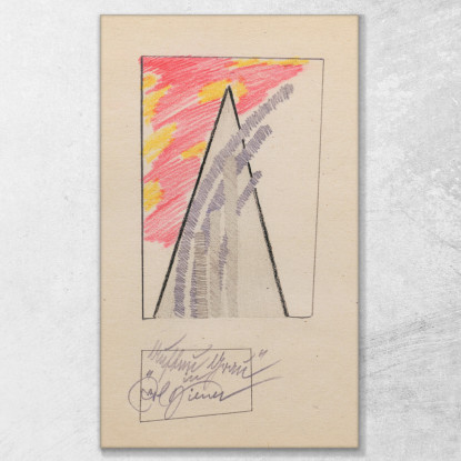 Struttura In Grigio Karl Wiener kwn23 quadro stampato su tela