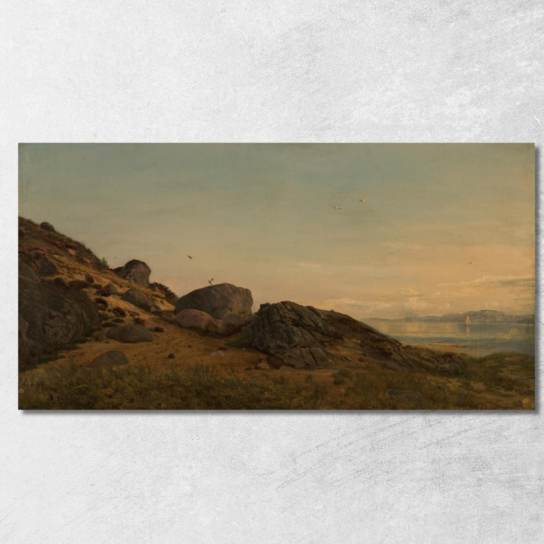 Hobde Mandal Amaldus Nielsen ani130 quadro stampato su tela