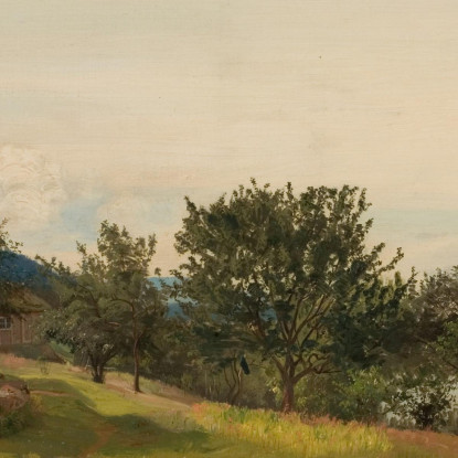 Nosthaug Kvinnherred Amaldus Nielsen ani171 quadro stampato su tela