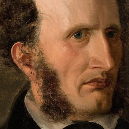 Ritratto Del Fratello Dell'Artista Harald Amaldus Nielsen ani176 quadro stampato su tela