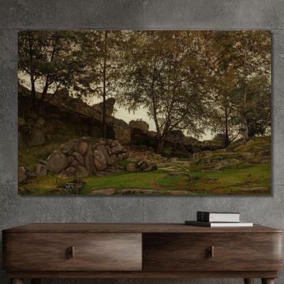 Studio 2 Amaldus Nielsen ani222 quadro stampato su tela