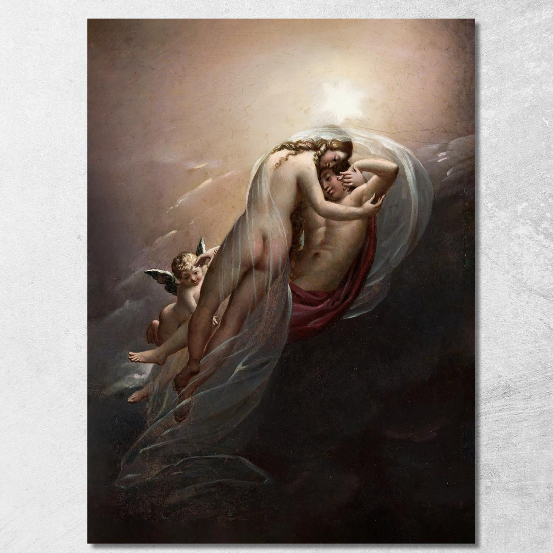 Aurora E Cefalo Anne Louis Girodet-Trioson alg1 quadro stampato su tela