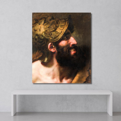 Capaneo – Studio Intitolato Il Bestemmiatore Anne Louis Girodet-Trioson alg3 quadro stampato su tela