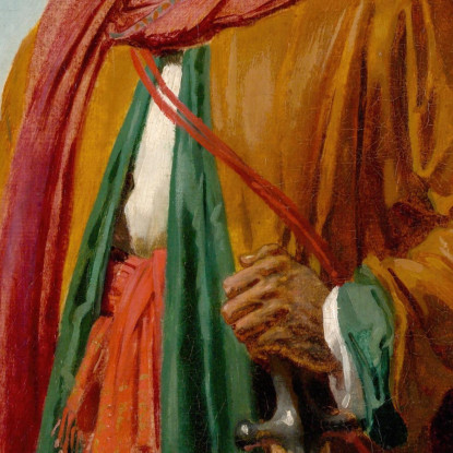 Studio Per 'Ritratto Di Un Indiano' Anne Louis Girodet-Trioson alg10 quadro stampato su tela