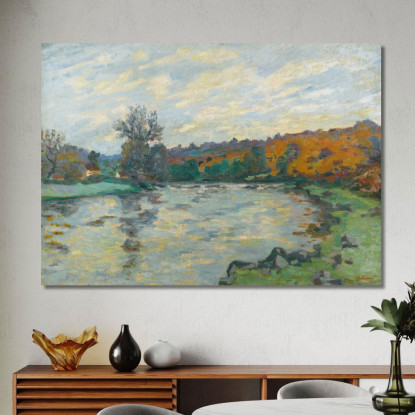 Diga Di Genetin Crozant 2 Armand Guillaumin agl2 quadro stampato su tela