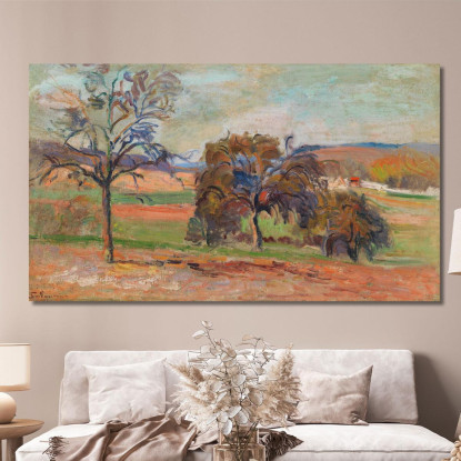 Paesaggio Boscoso Armand Guillaumin agl55 quadro stampato su tela