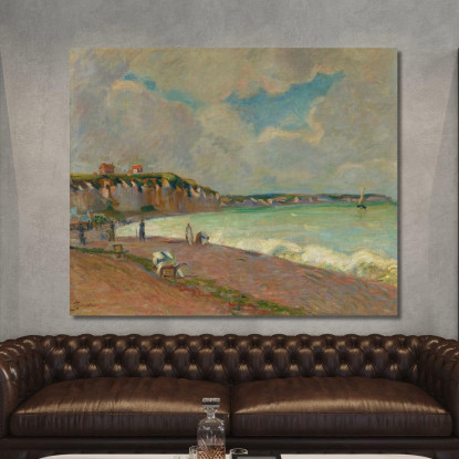 Paesaggio Della Manica 2 Armand Guillaumin agl62 quadro stampato su tela