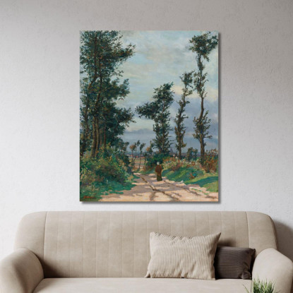 Paesaggio Dell'Île-De-France 2 Armand Guillaumin agl67 quadro stampato su tela