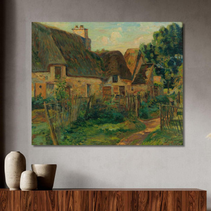 Paesaggio Dell'Île-De-France Armand Guillaumin agl68 quadro stampato su tela