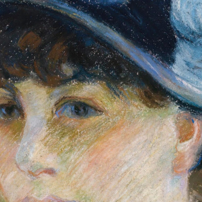 Ritratto Di Giovane Donna Armand Guillaumin agl73 quadro stampato su tela