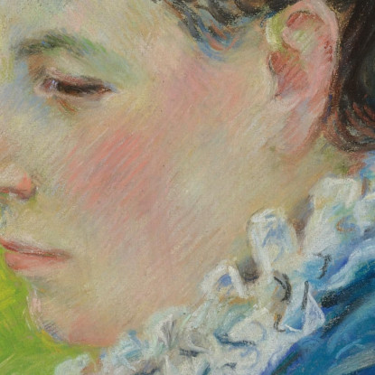 Ritratto Della Moglie Dell'Artista Armand Guillaumin agl74 quadro stampato su tela