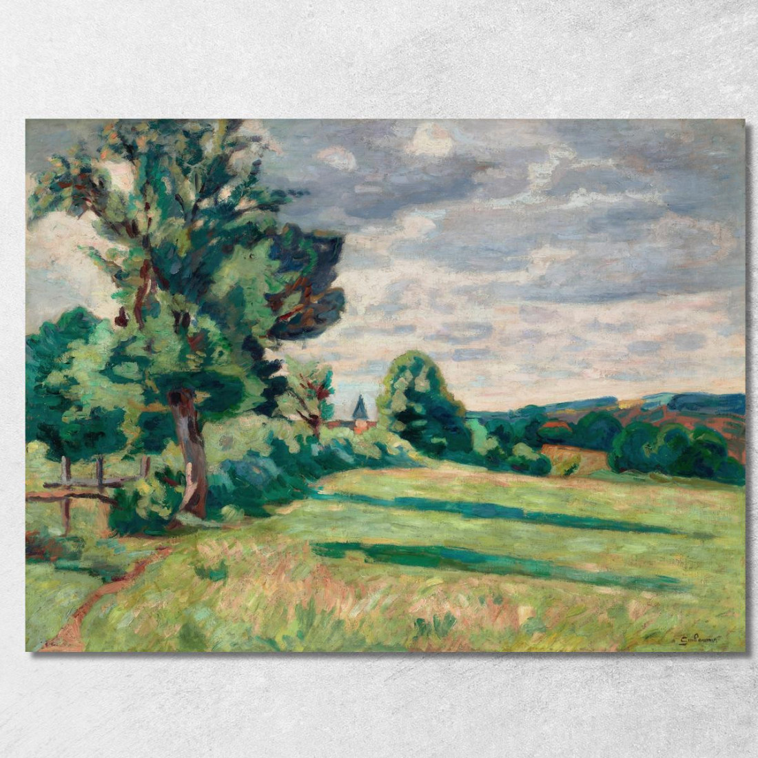Pascoli Delle Granges Crozant Armand Guillaumin agl75 quadro stampato su tela