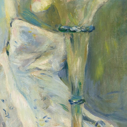 Anemoni Rosa Berthe Morisot bmr2 quadro stampato su tela
